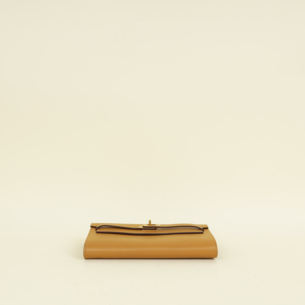 Hermes Sesame Kelly To Go Evercolor Wallet