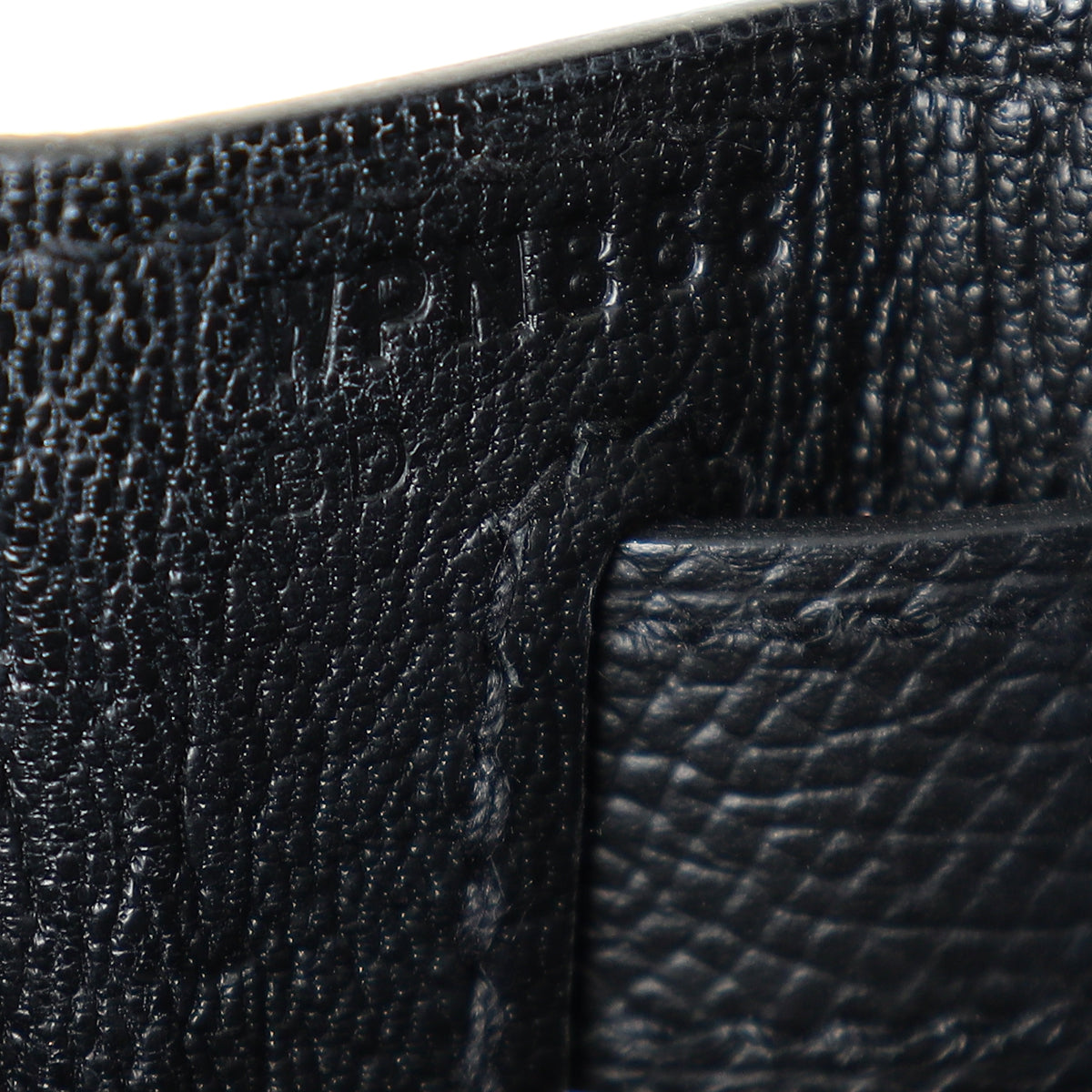 Hermes Noir Sellier Kelly 28 Bag