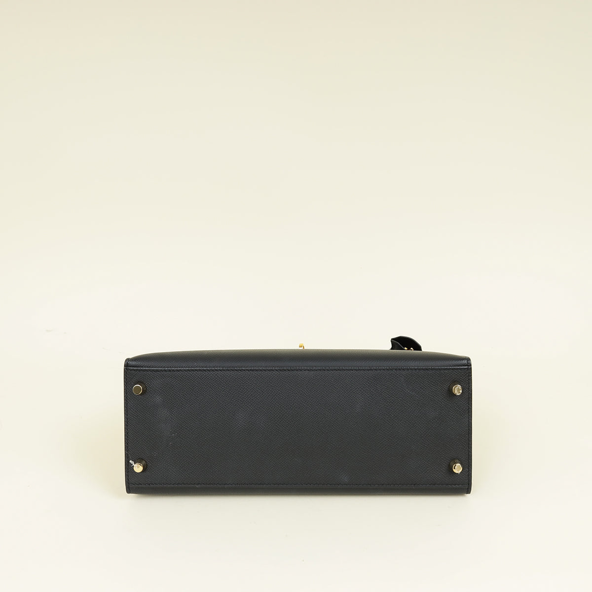 Hermes Noir Sellier Kelly 28 Bag