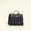 Hermes Noir Herbag Zip 31 PM Retourne Bag