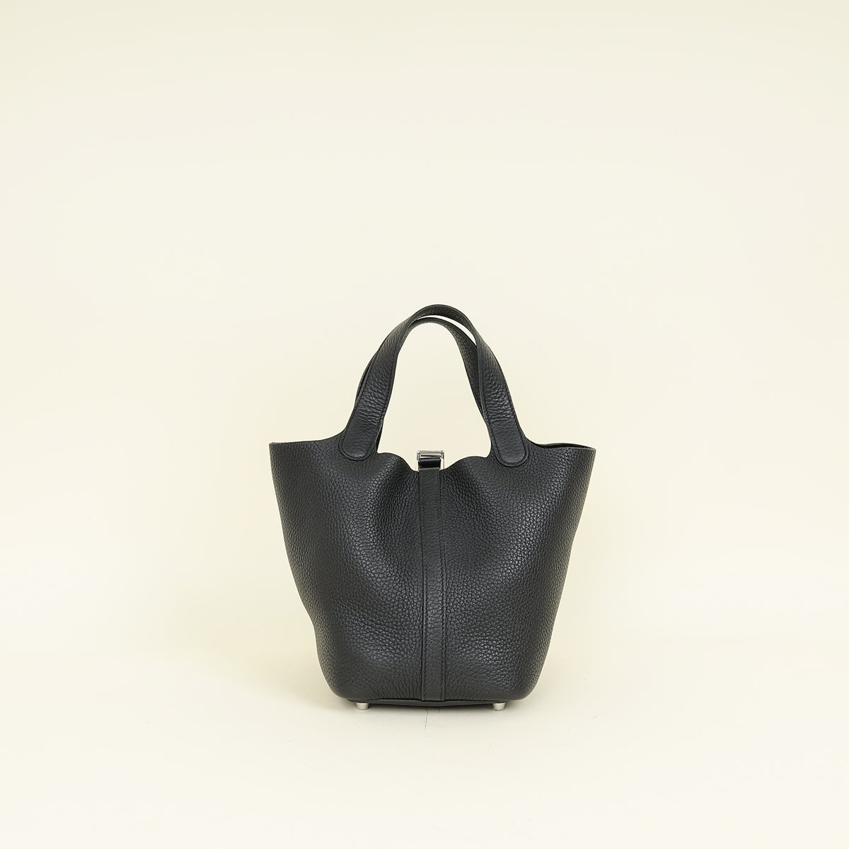 Hermes Noir Picotin Lock 18 Bag