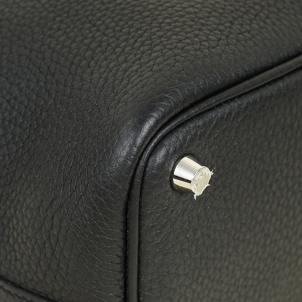 Hermes Noir Picotin Lock 18 Bag
