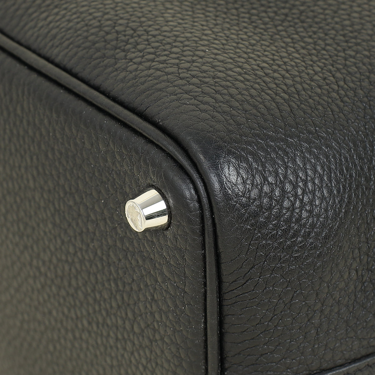 Hermes Noir Picotin Lock 18 Bag