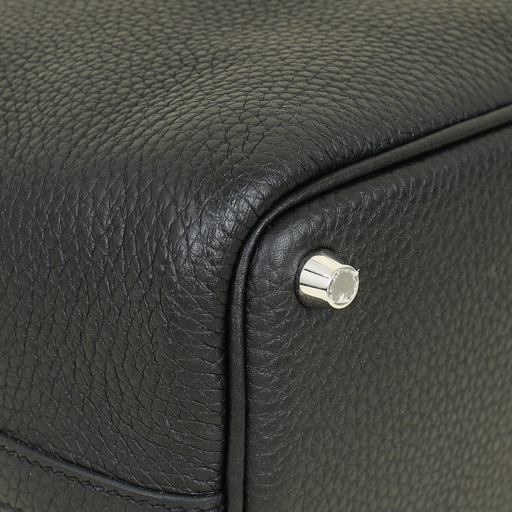 Hermes Noir Picotin Lock 18 Bag