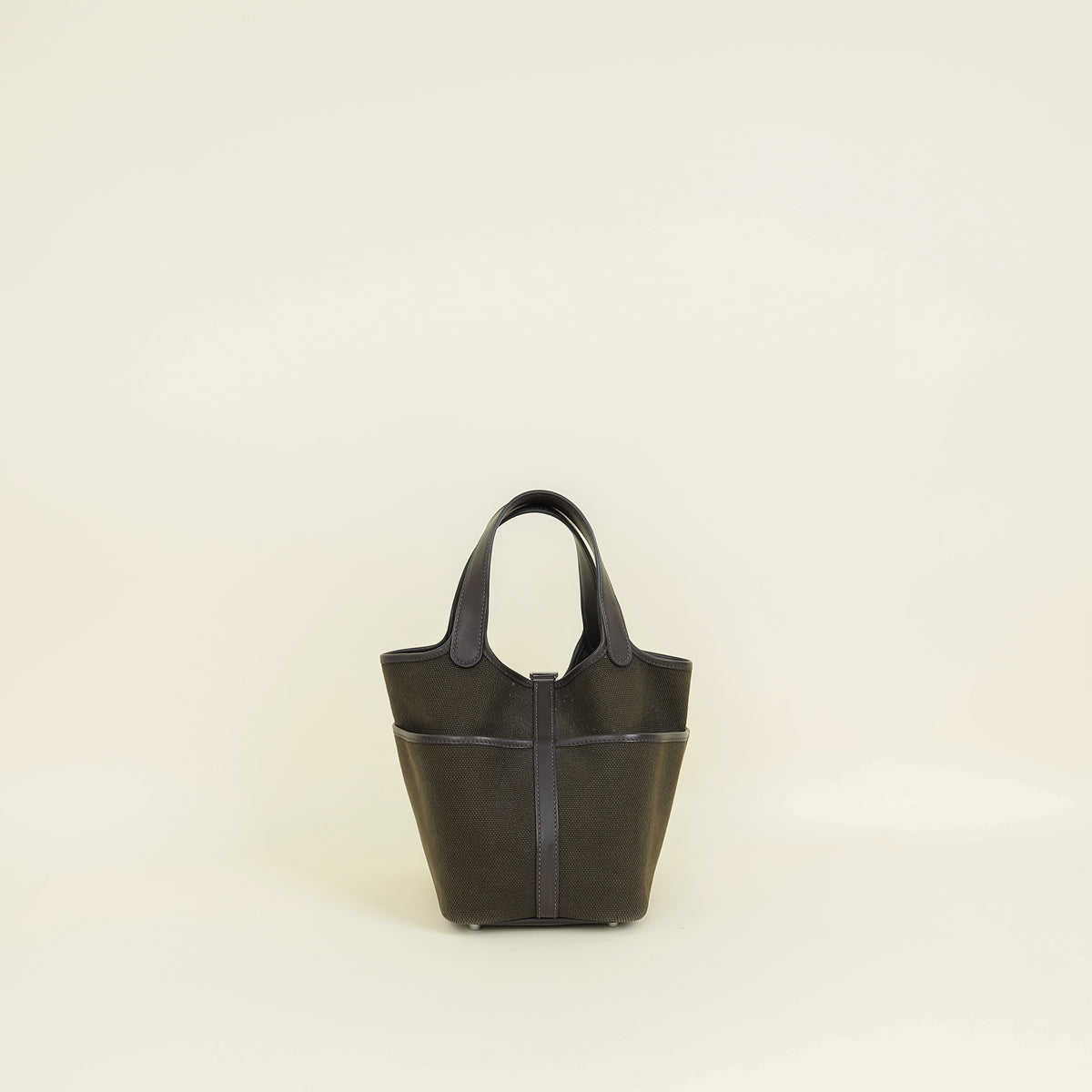 Hermes Bicolor Cargo Picotin Lock 18 Bag