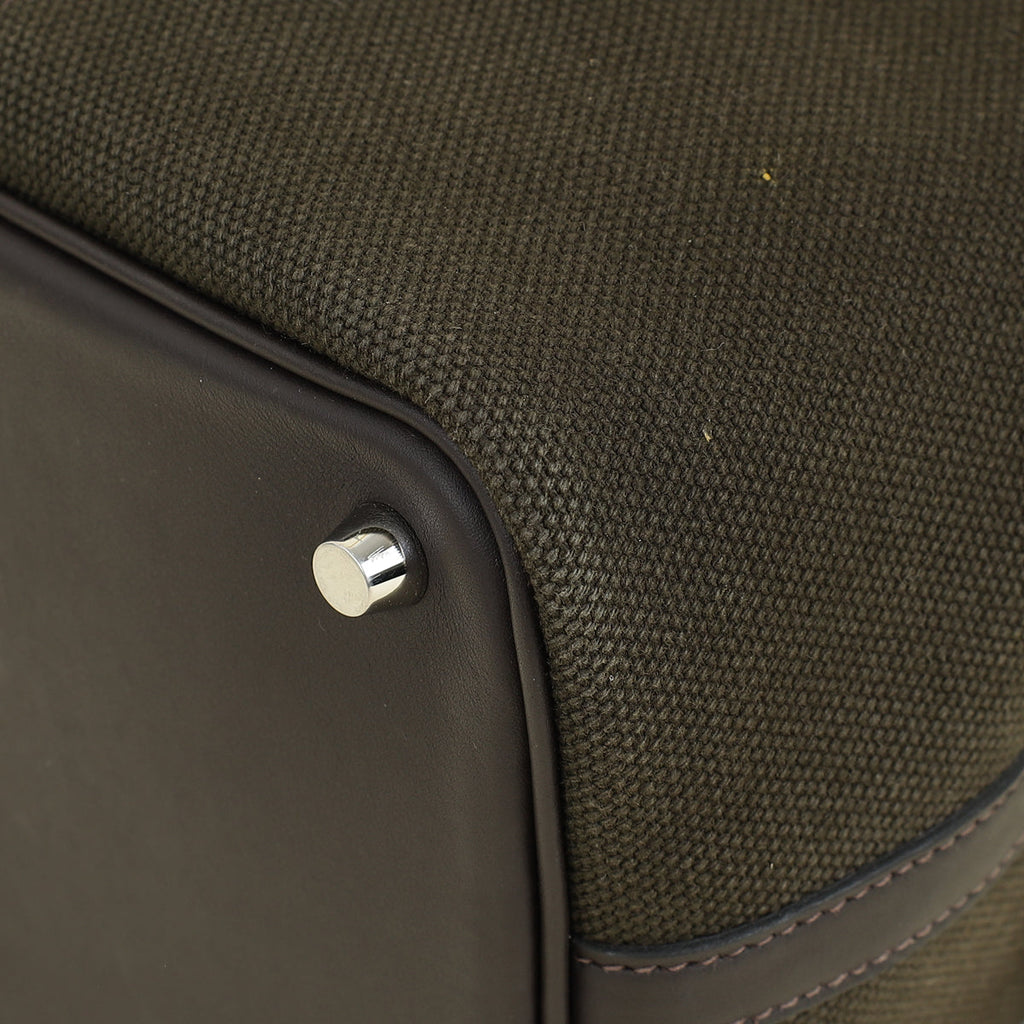 Hermes Bicolor Cargo Picotin Lock 18 Bag