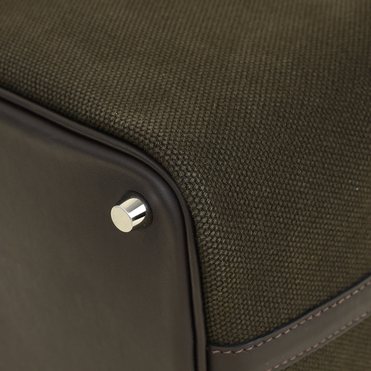 Hermes Bicolor Cargo Picotin Lock 18 Bag