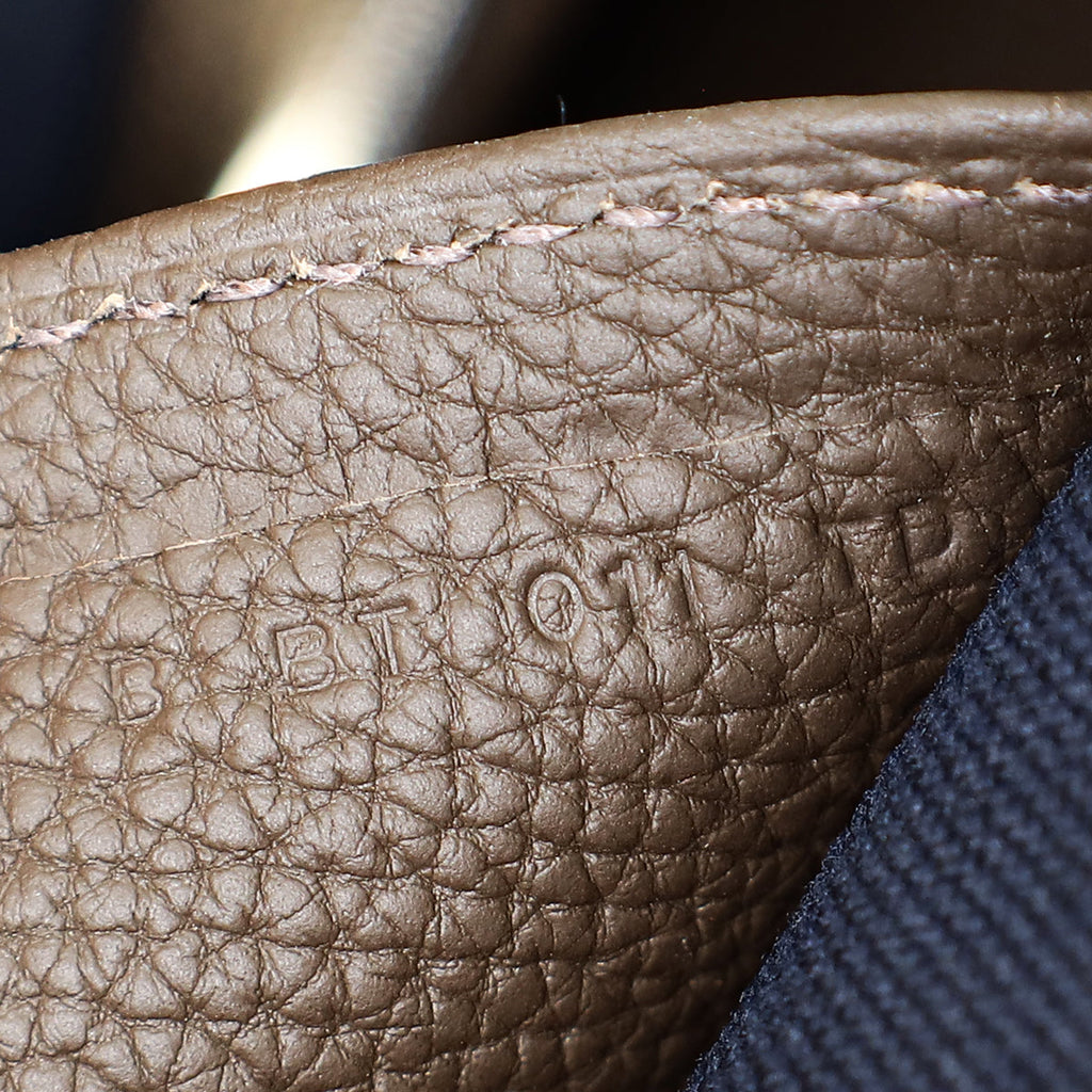 Hermes Chocolate Victoria Light Briefcase