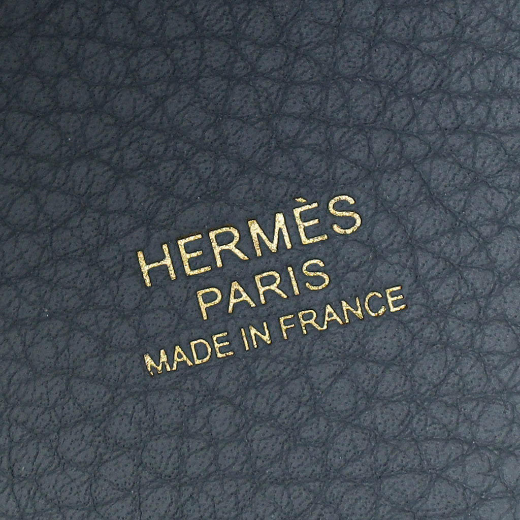 Hermes Gris Pantin Picotin Lock 18 Bag