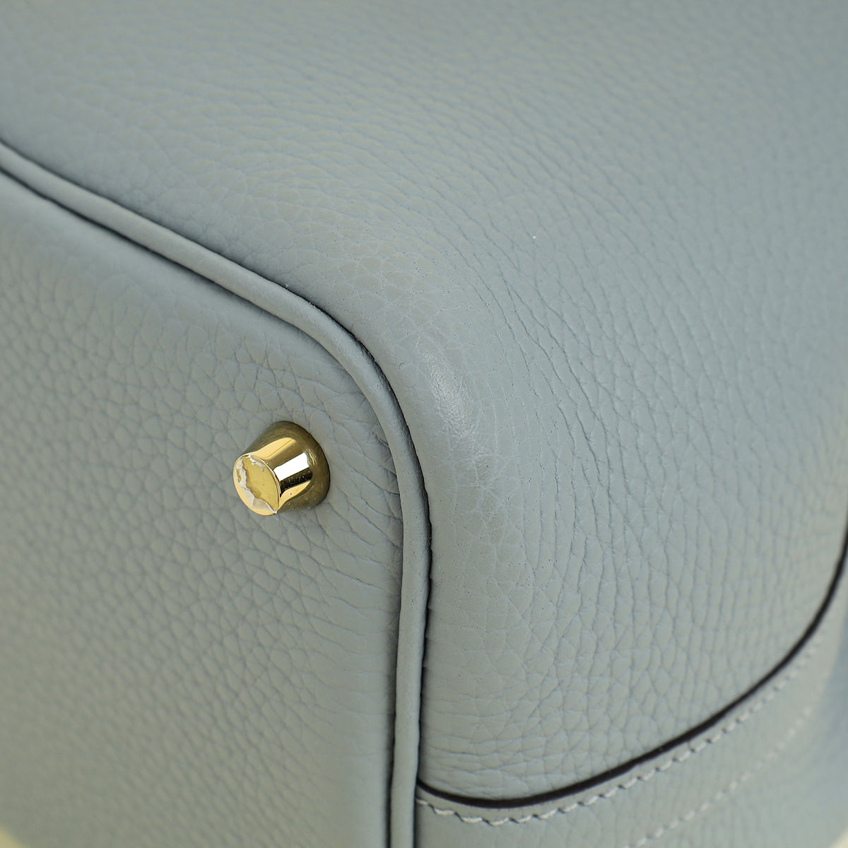 Hermes Gris Pantin Picotin Lock 18 Bag