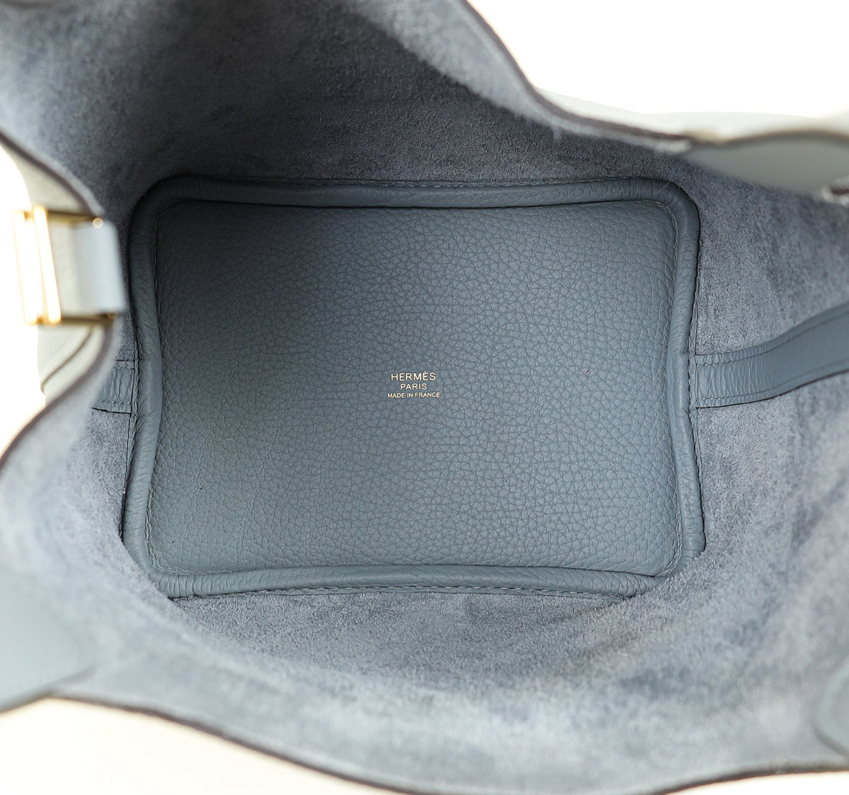 Hermes Gris Pantin Picotin Lock 18 Bag