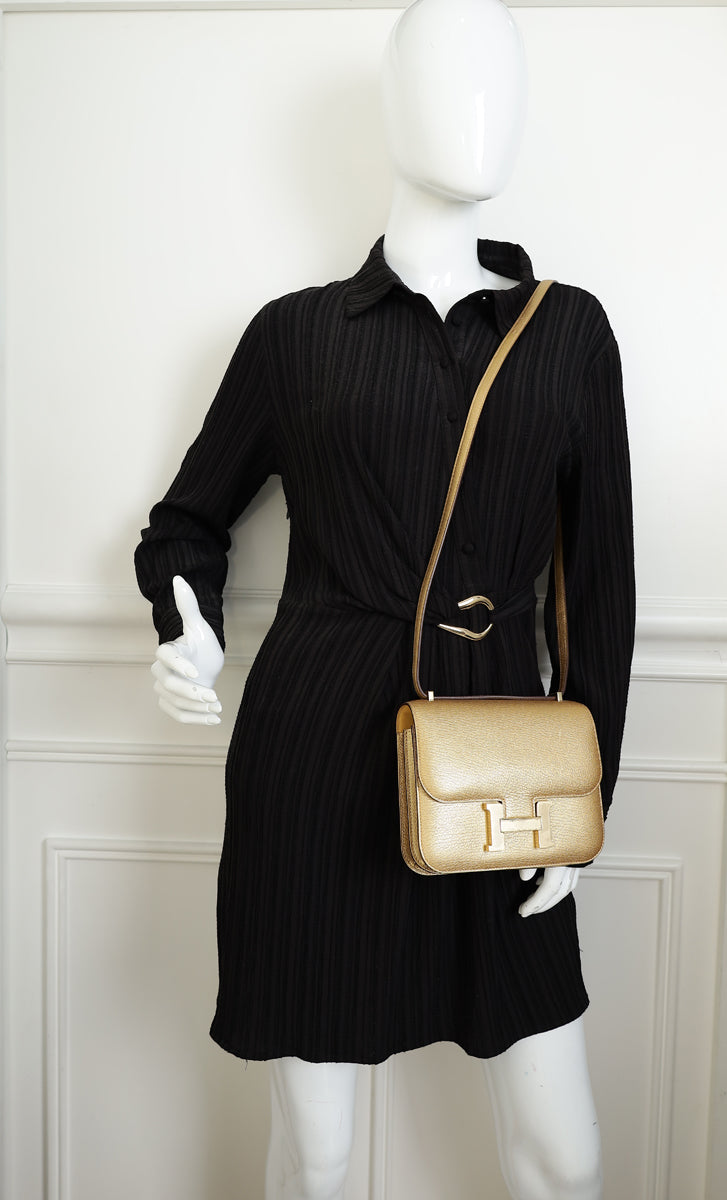 Hermes Dore Constance III Mini Bag