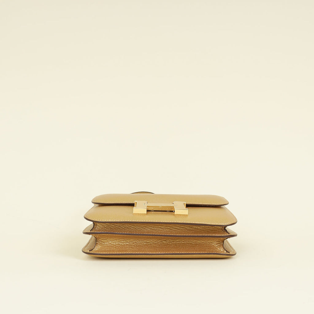 Hermes Dore Constance III Mini Bag