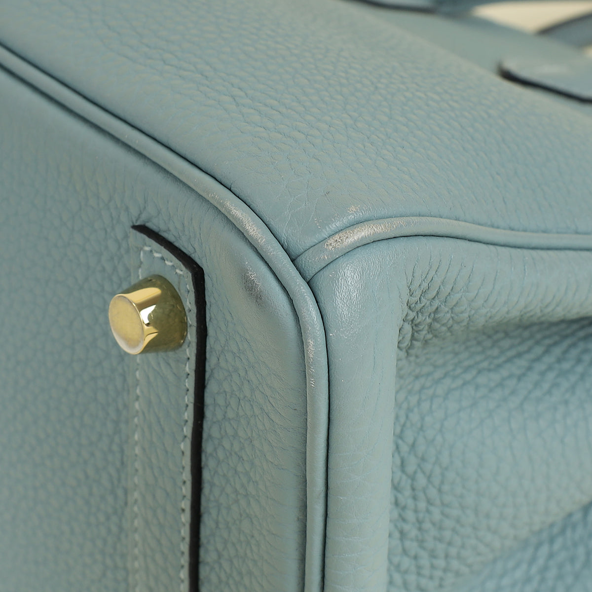 Hermes Bleu Ciel Birkin 25 Bag