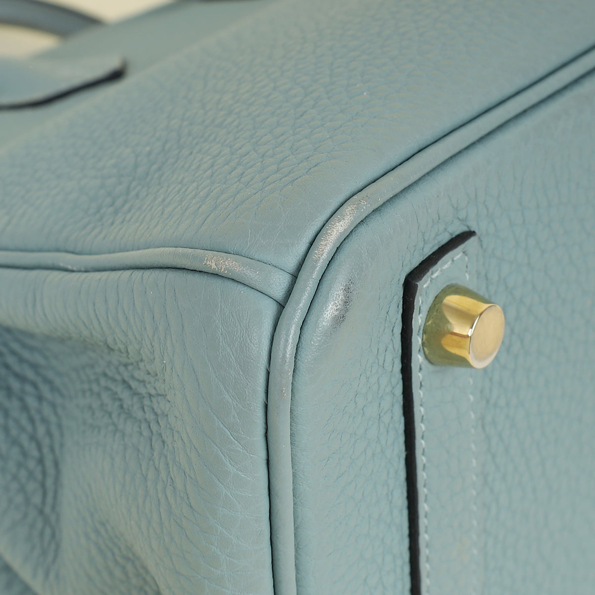 Hermes Bleu Ciel Birkin 25 Bag