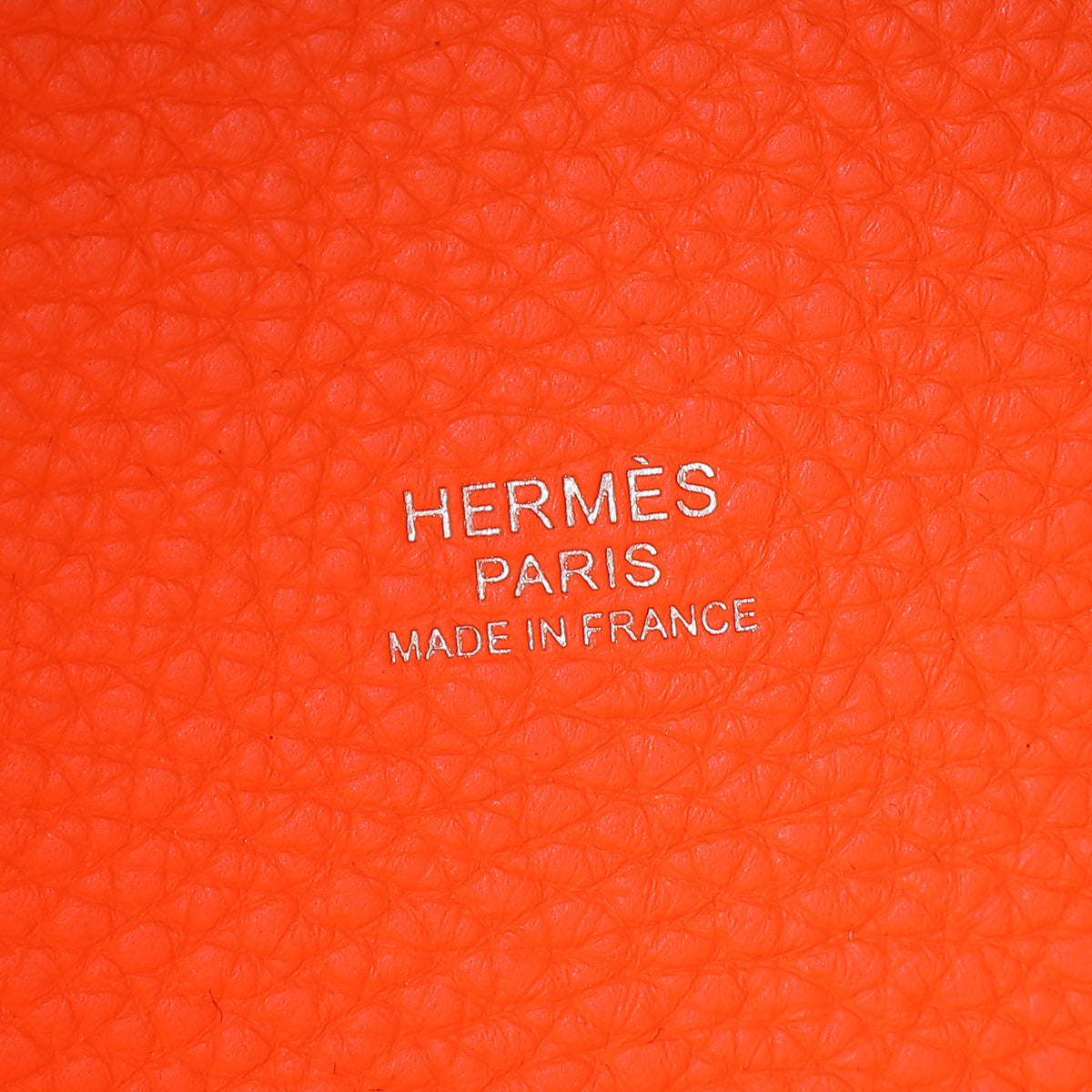 Hermes Orange Minuim Picotin Lock 22 Bag
