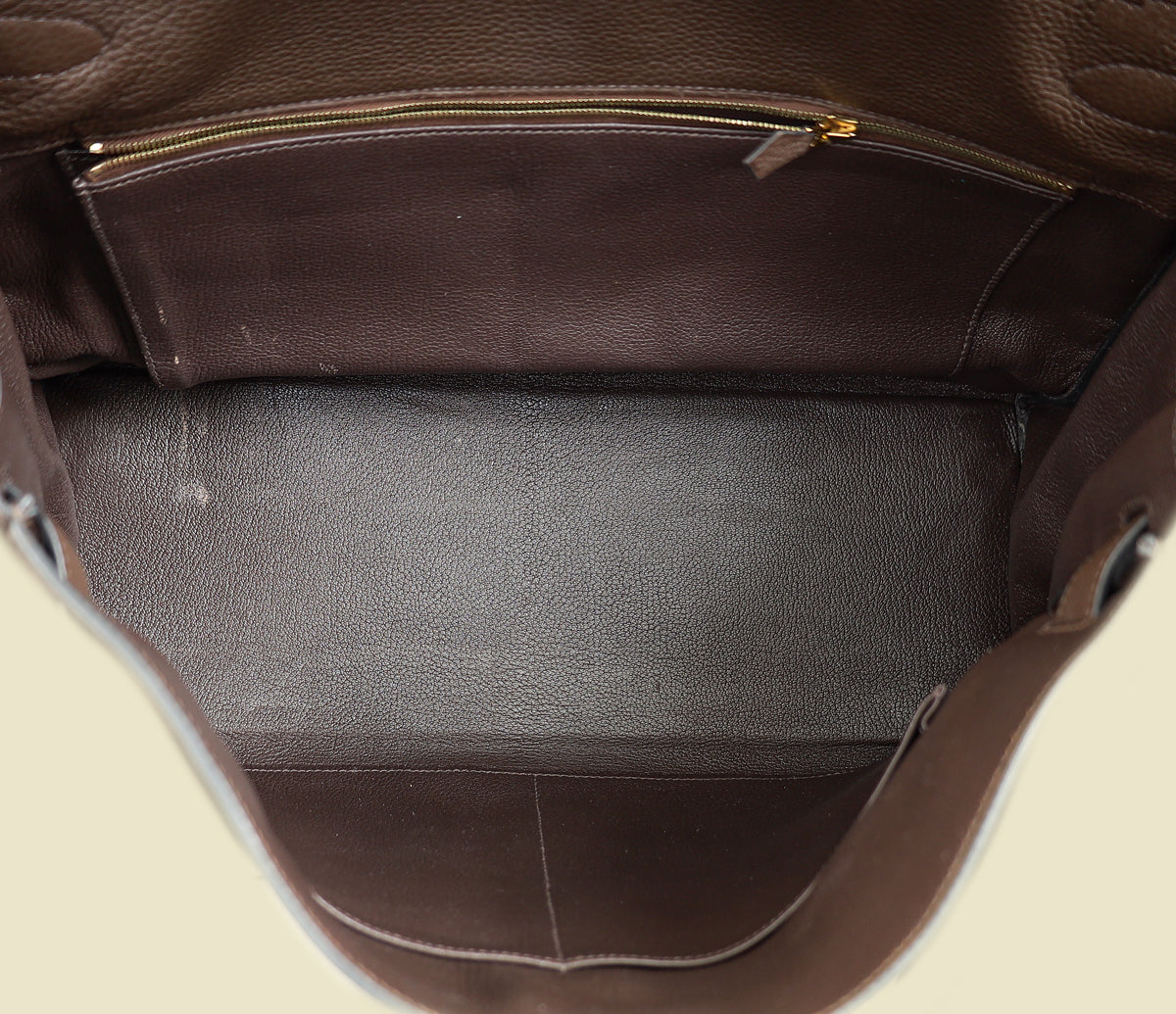Hermes Chocolate Kelly 40 Retourne Bag