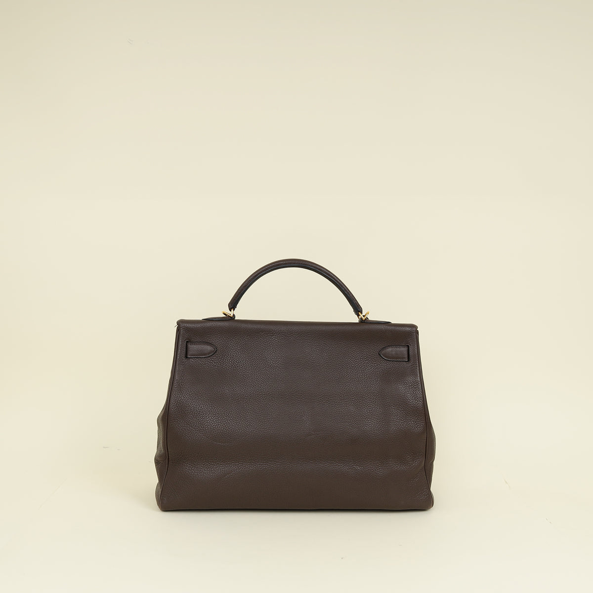 Hermes Chocolate Kelly 40 Retourne Bag