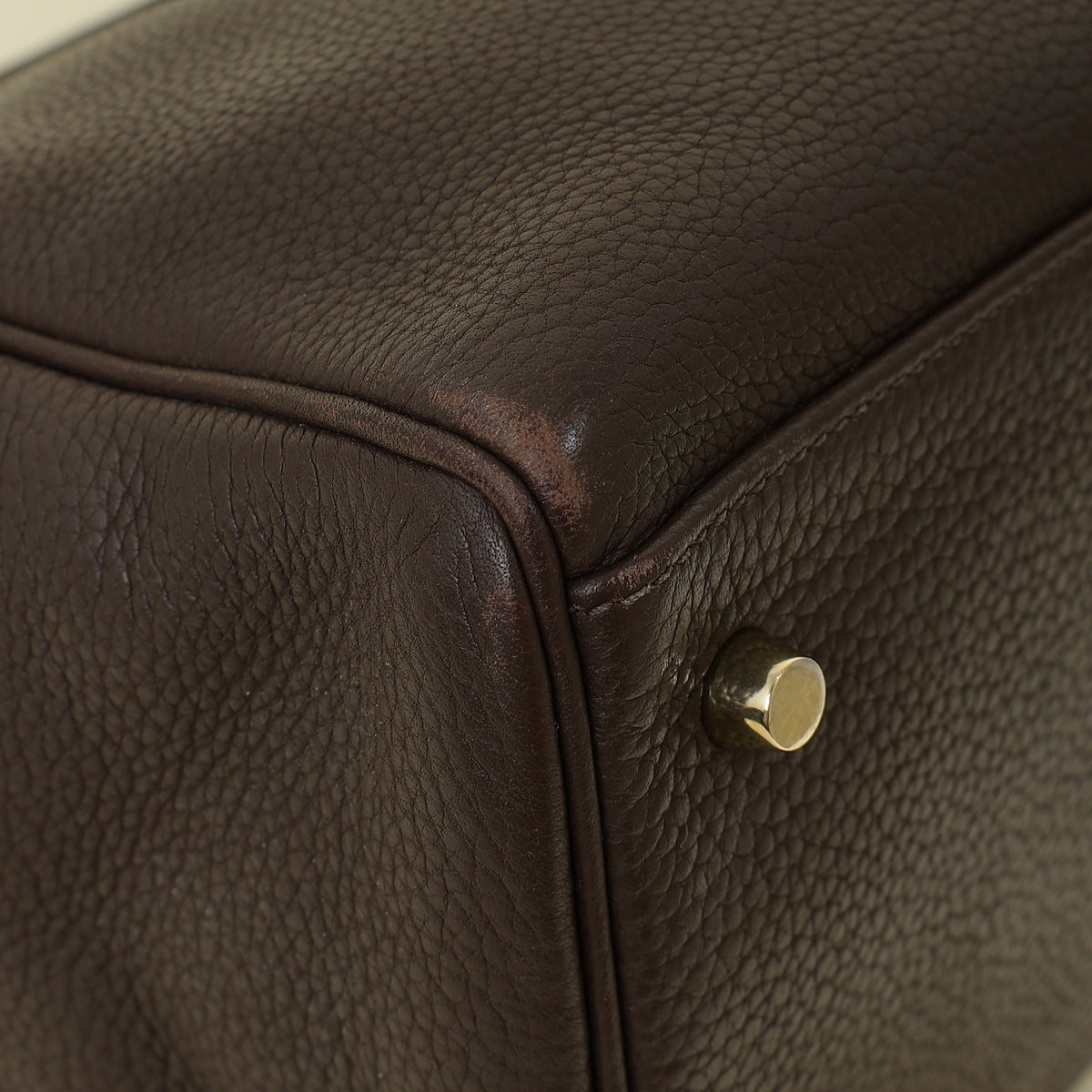 Hermes Chocolate Kelly 40 Retourne Bag