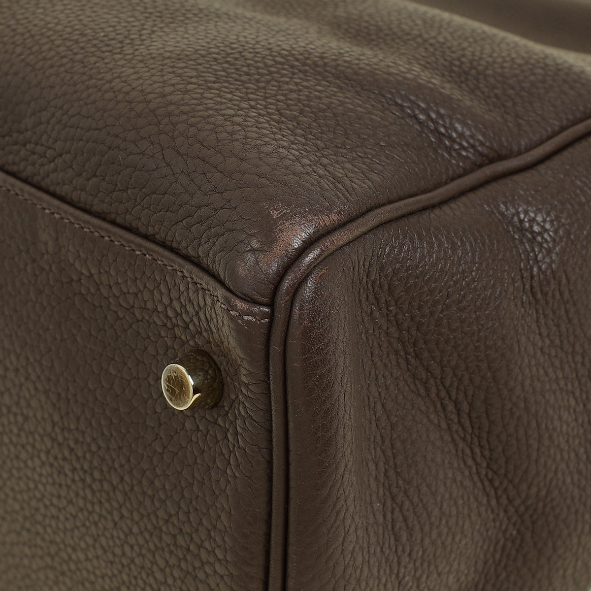 Hermes Chocolate Kelly 40 Retourne Bag