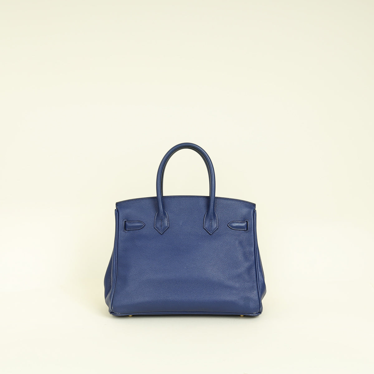 Hermes Bleu Saphire Birkin 30 Evercolor Bag