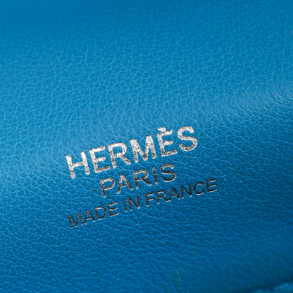 Hermes Bleu Paradise Sac Berline 28 Swift Bag