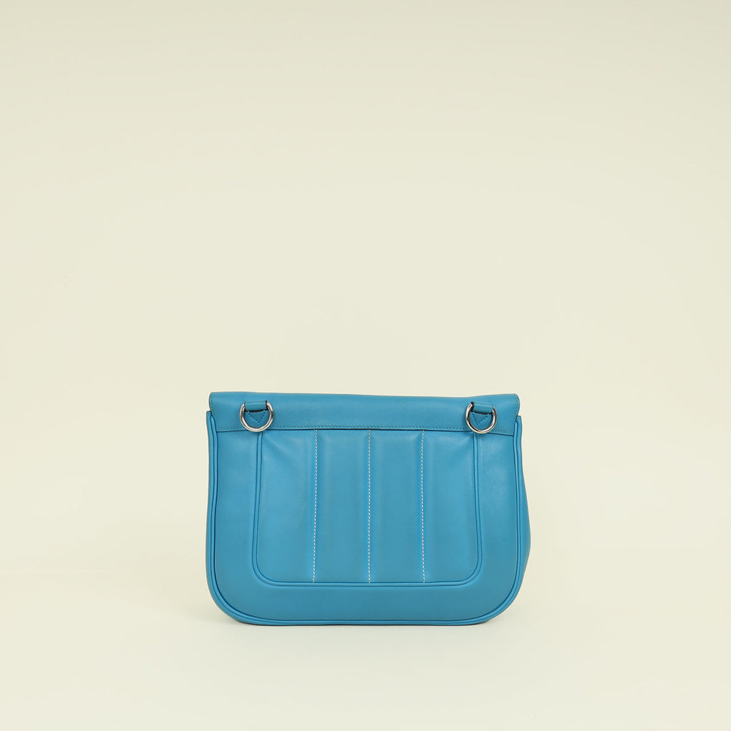 Hermes Bleu Paradise Sac Berline 28 Swift Bag