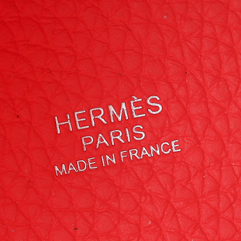 Hermes Rose Texas Picotin Lock 18 Clemence Bag