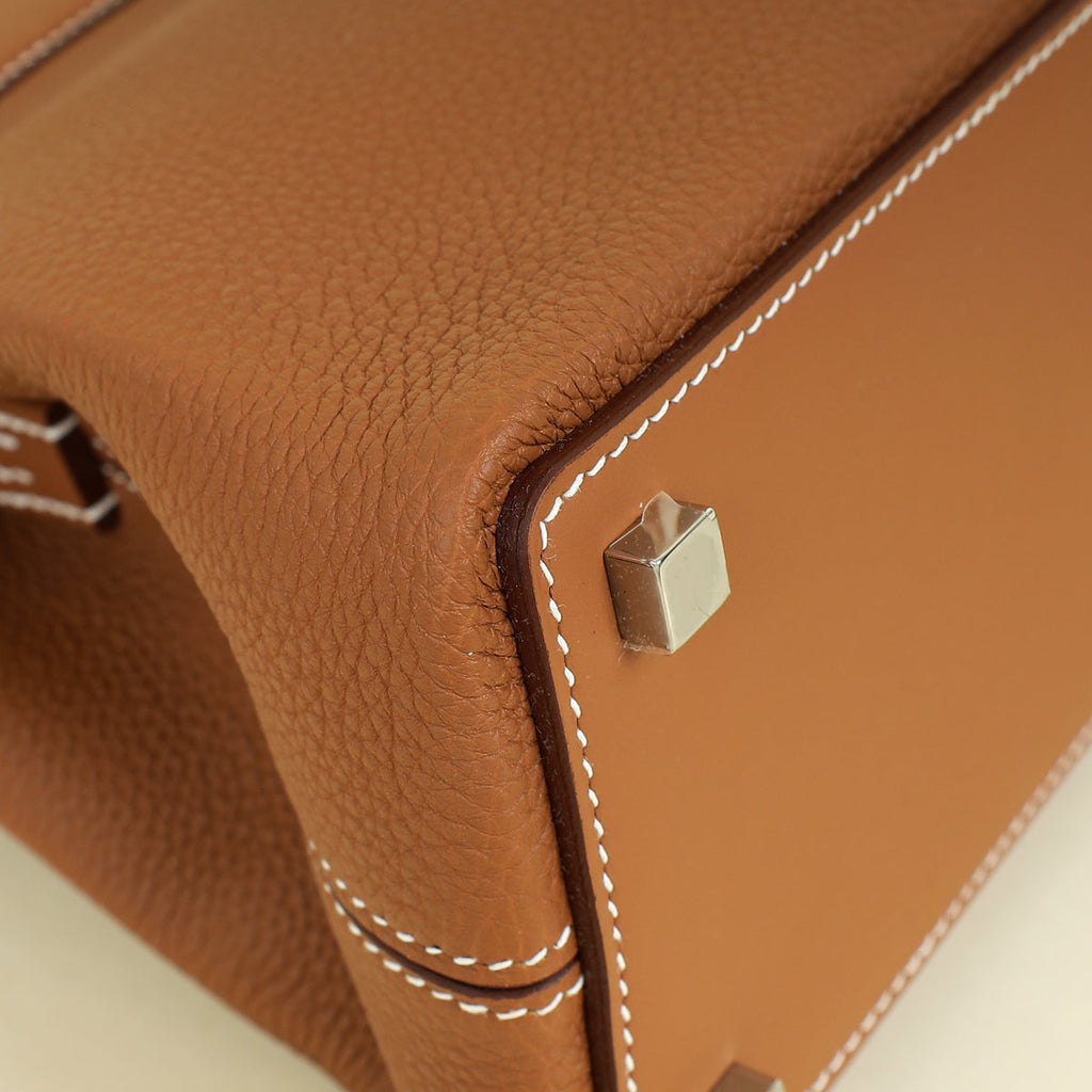 Hermes Gold Medor Bag