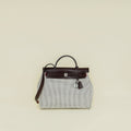 Hermes Tricolor Criss Viking Quadrille Herbag Zip 31 PM Bag