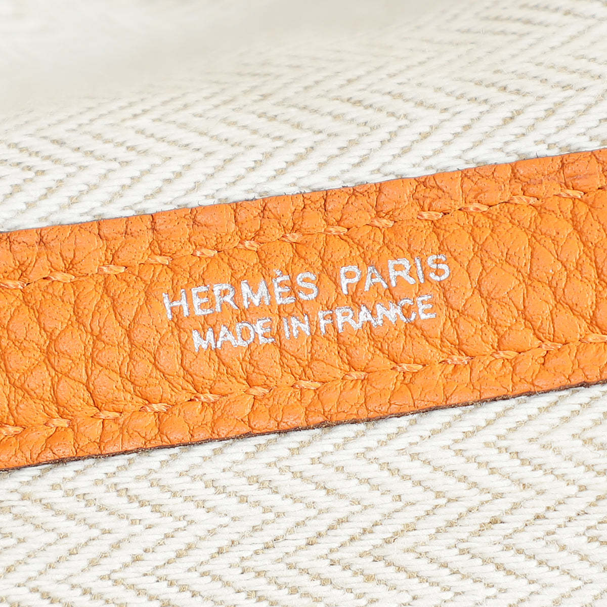 Hermes Orange Garden Party 36 Bag