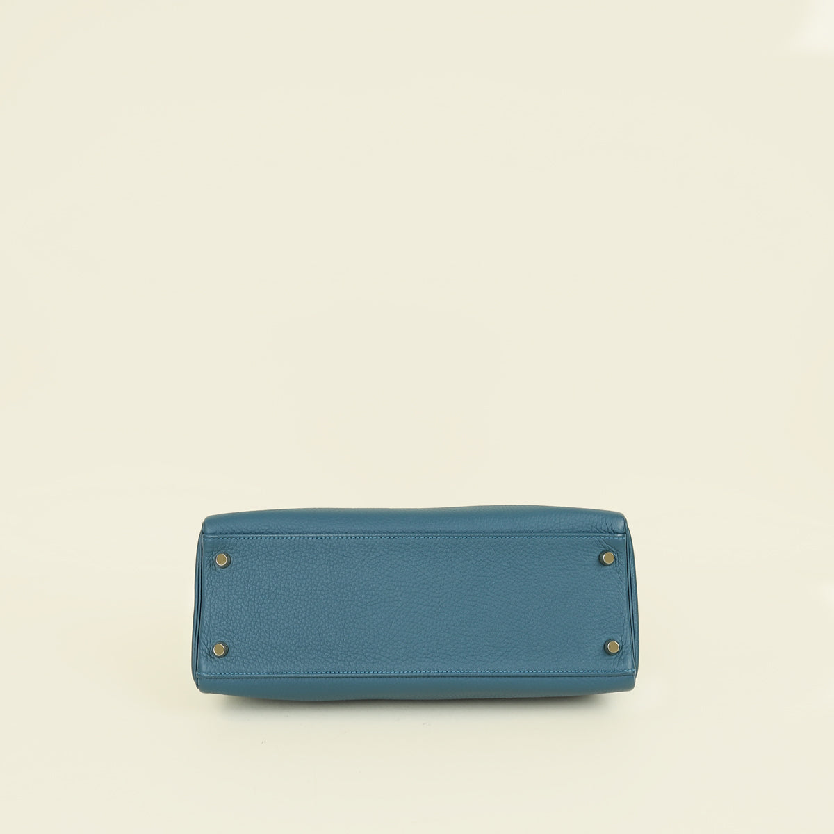 Hermes Bleu Colvert Kelly 32 Retourne Bag