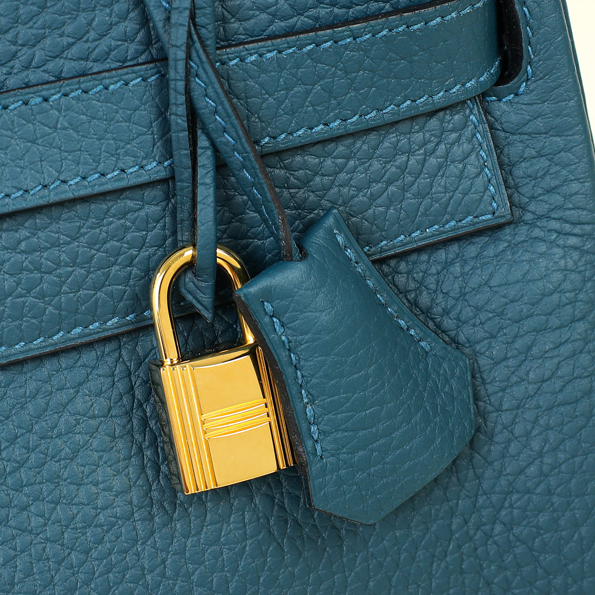 Hermes Bleu Colvert Kelly 32 Retourne Bag