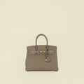 Hermes Etoupe Birkin 30 Bag