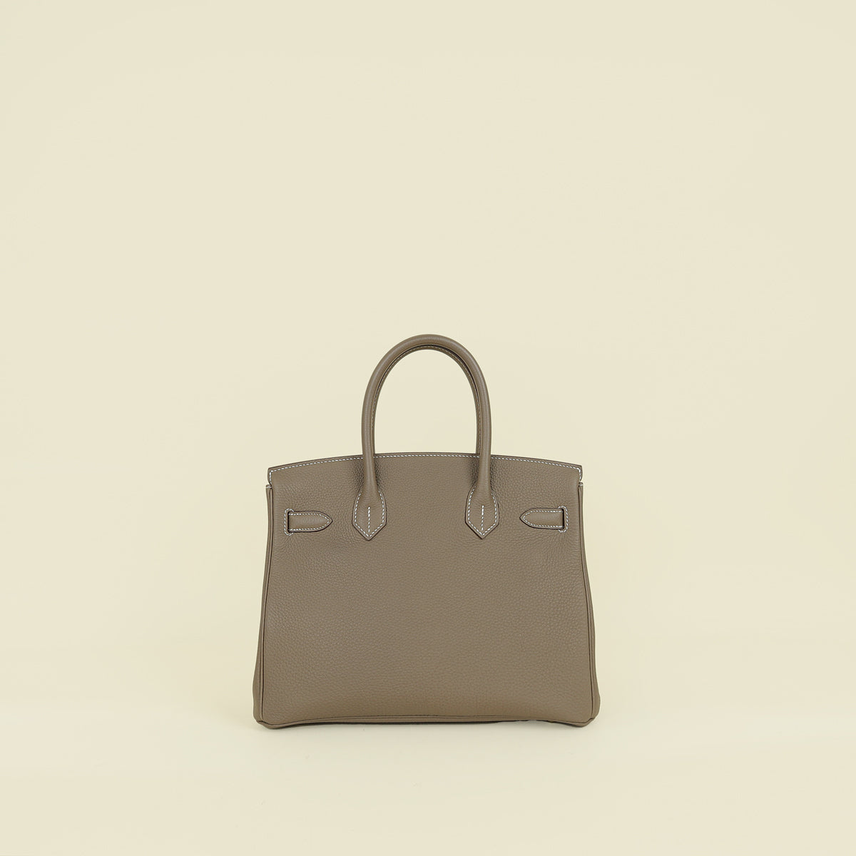Hermes Etoupe Birkin 30 Bag
