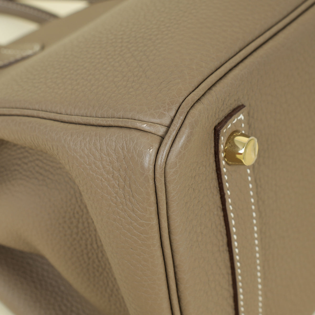 Hermes Etoupe Birkin 30 Bag