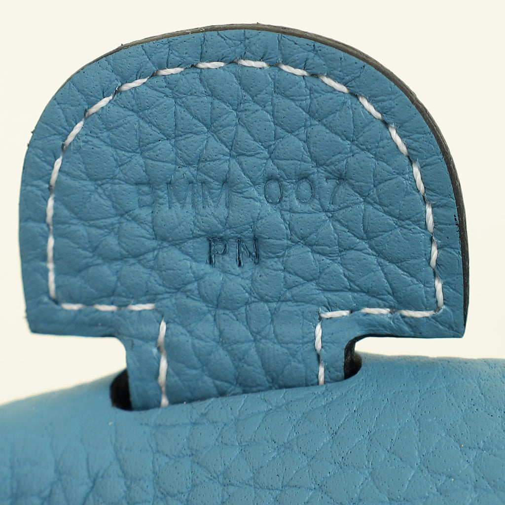 Hermes New Blue Jean Evelyne III GM Bag