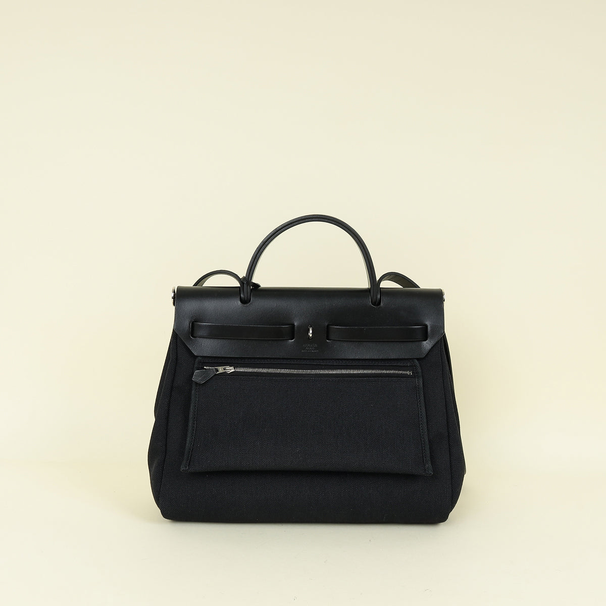 Hermes Noir Herbag Zip 31 Bag