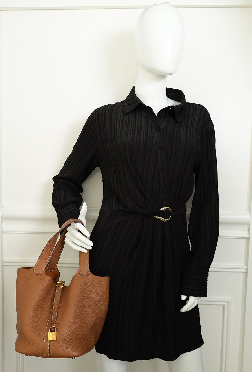 Hermes Gold Picotin Lock 22 Bag