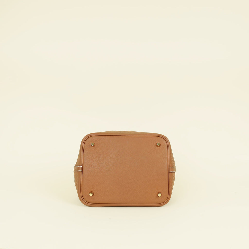 Hermes Gold Picotin Lock 22 Bag