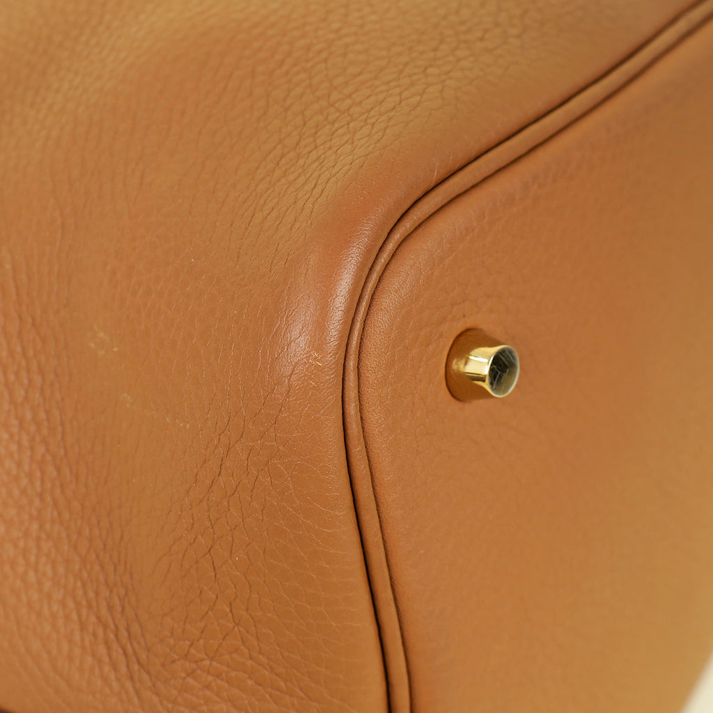 Hermes Gold Picotin Lock 22 Bag