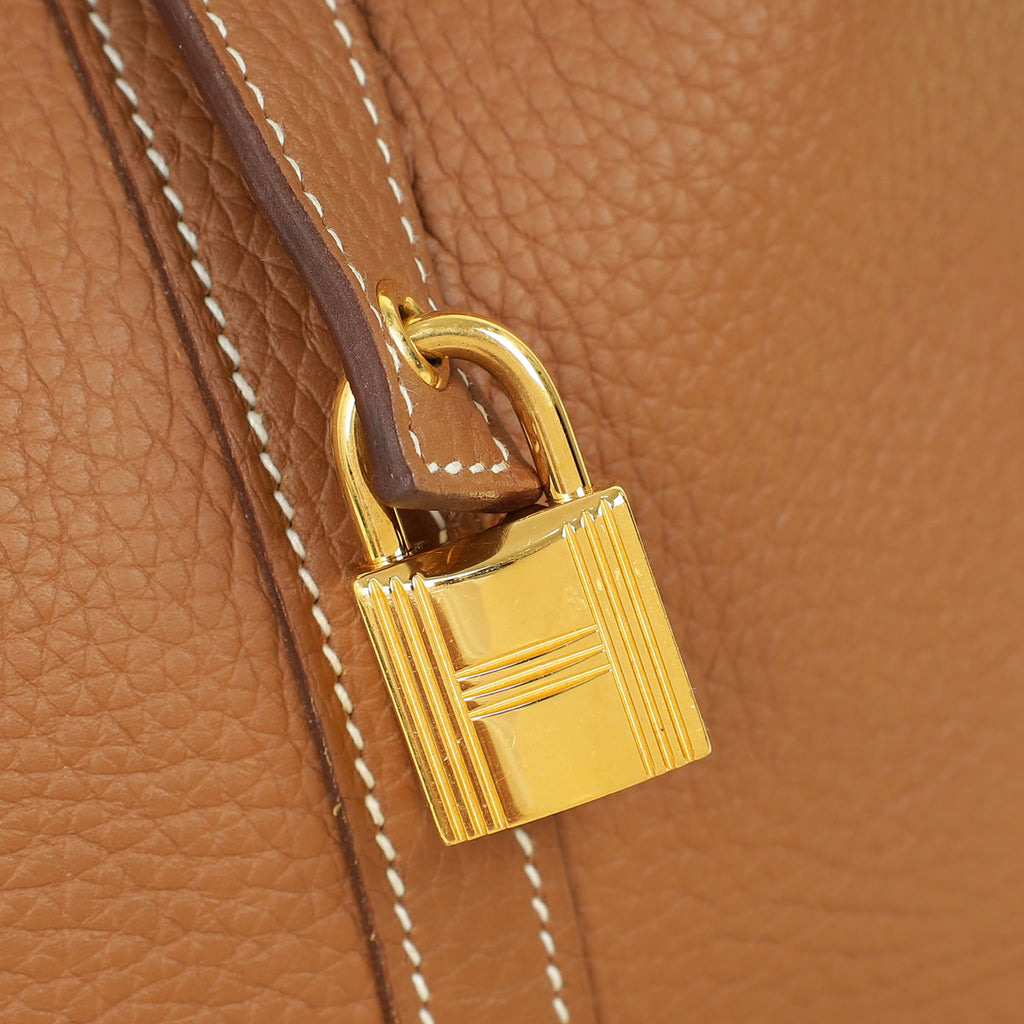 Hermes Gold Picotin Lock 22 Bag