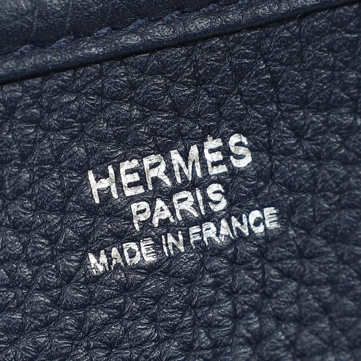 Hermes Bleu Nuit Evelyne III 29 PM Bag