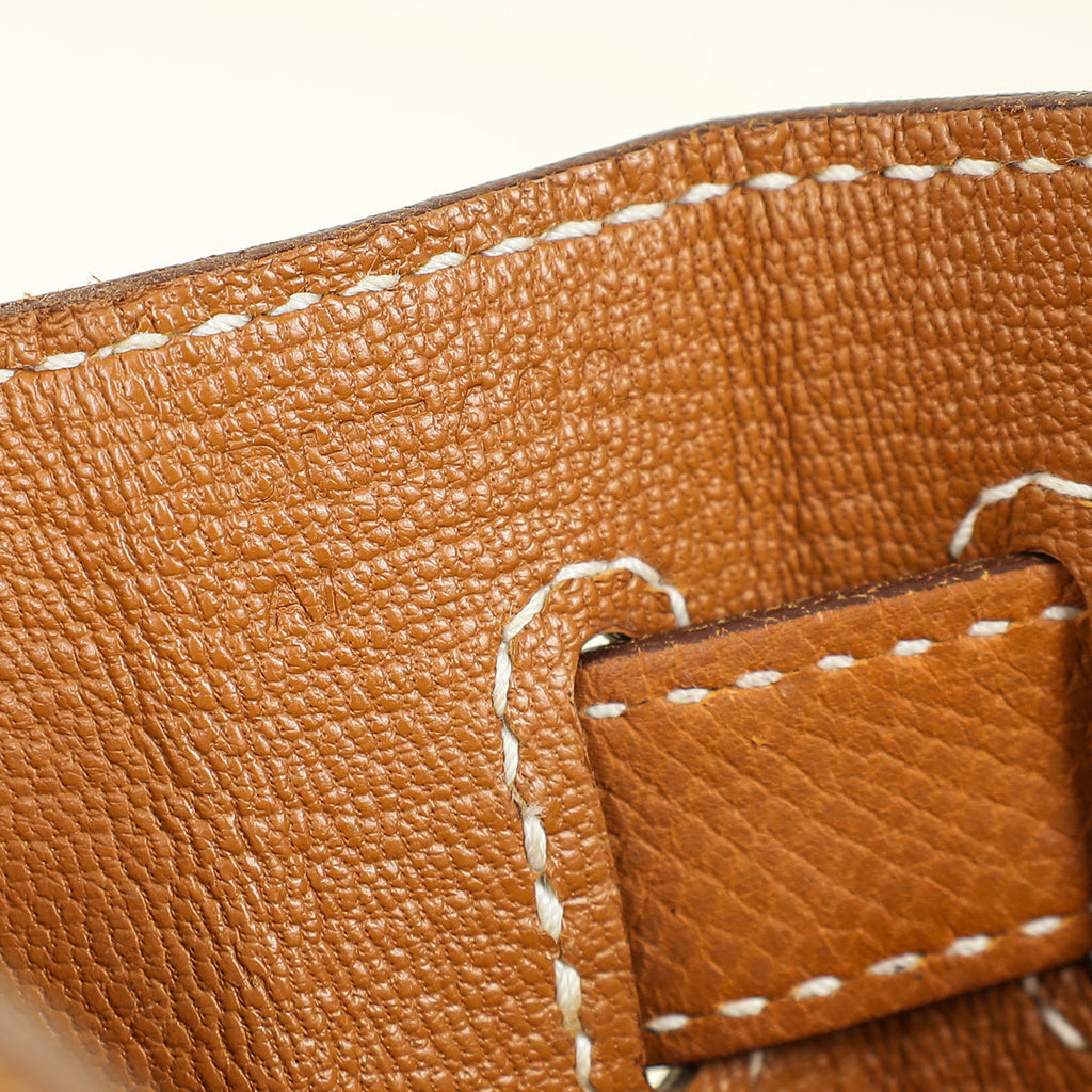 Hermes Gold Sellier Kelly 32 Bag