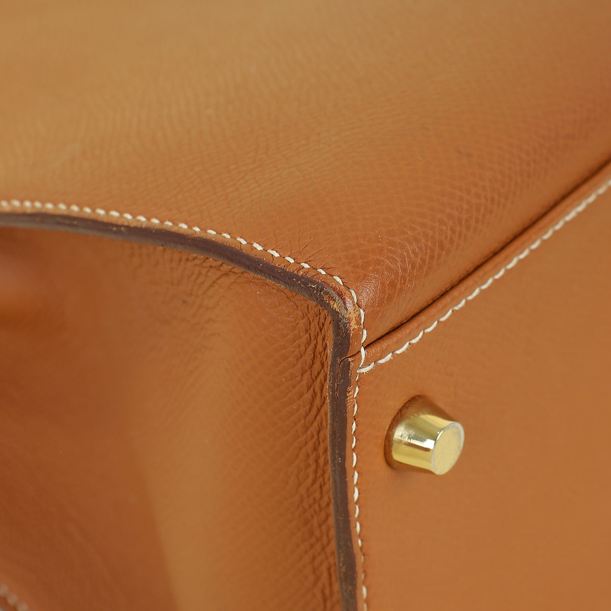 Hermes Gold Sellier Kelly 32 Bag