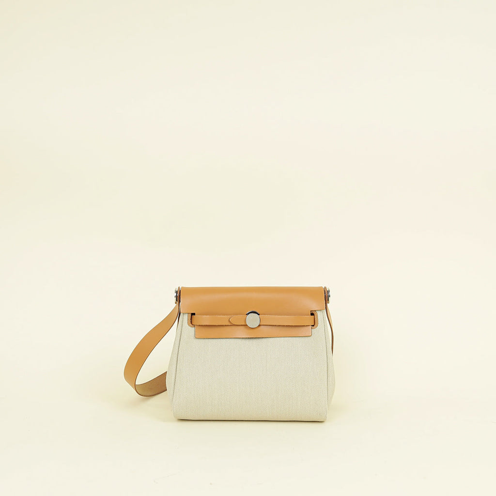 Hermes Natural Herbag Zip 20 Bag