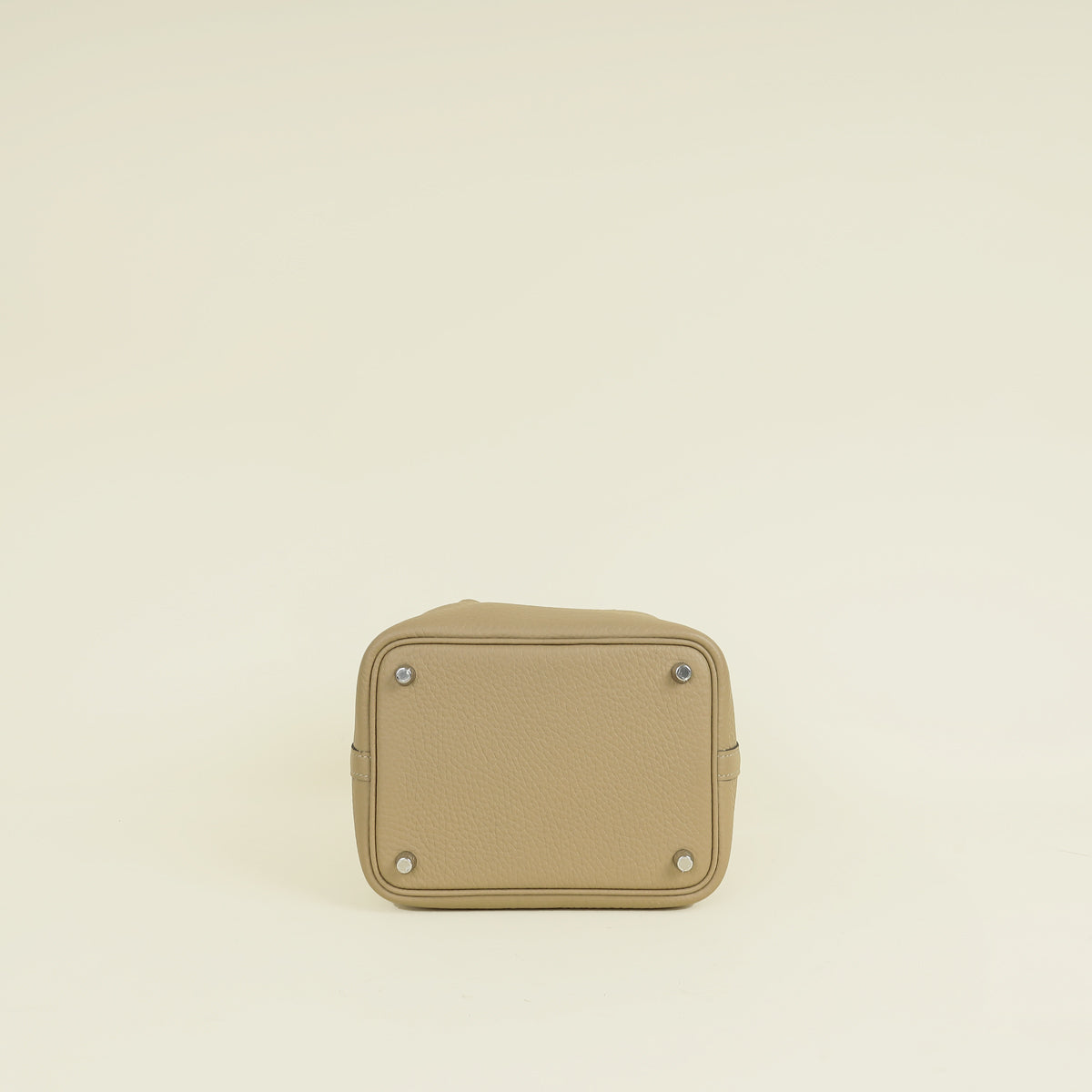 Hermes Beige Marfa Picotin Lock 18 Bag