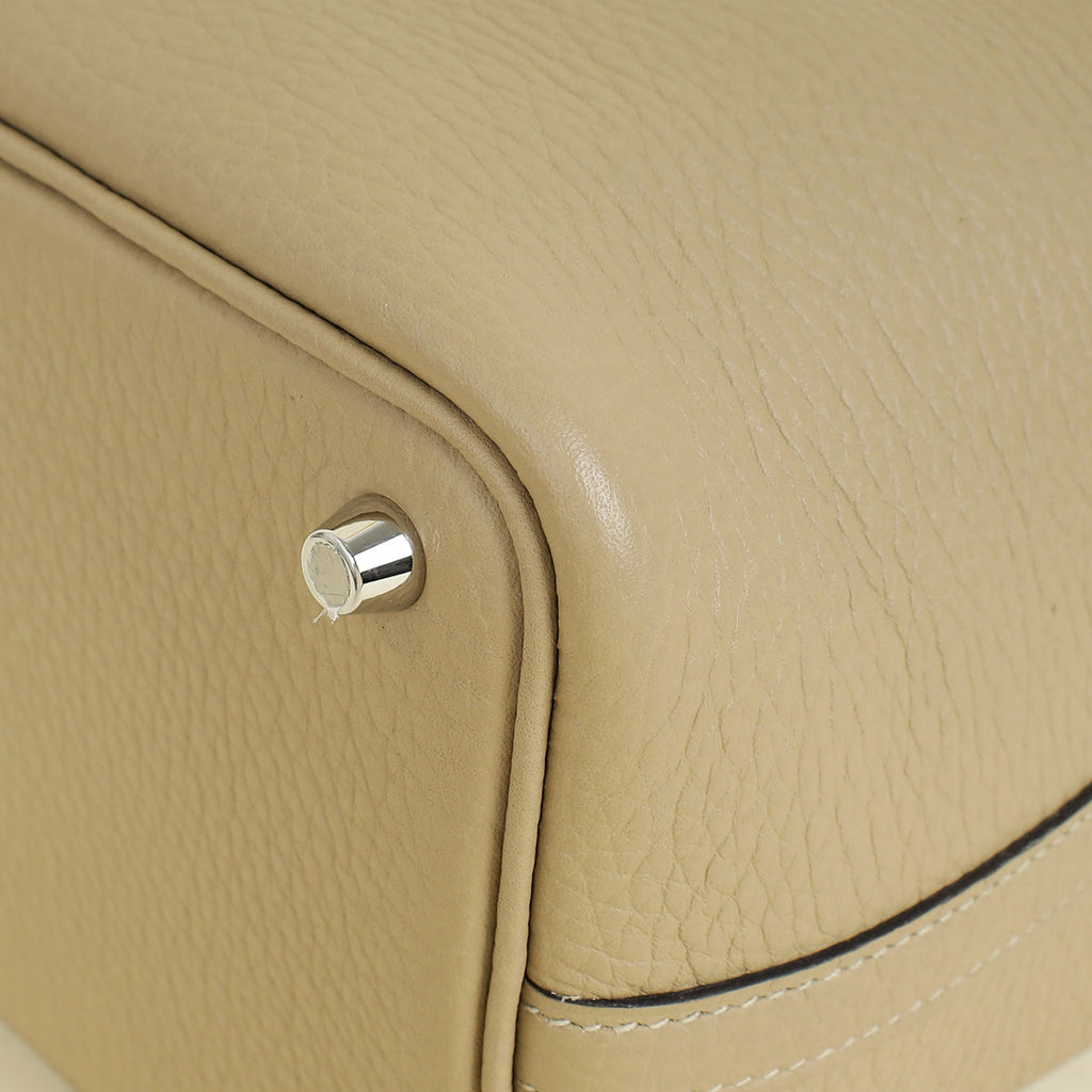 Hermes Beige Marfa Picotin Lock 18 Bag