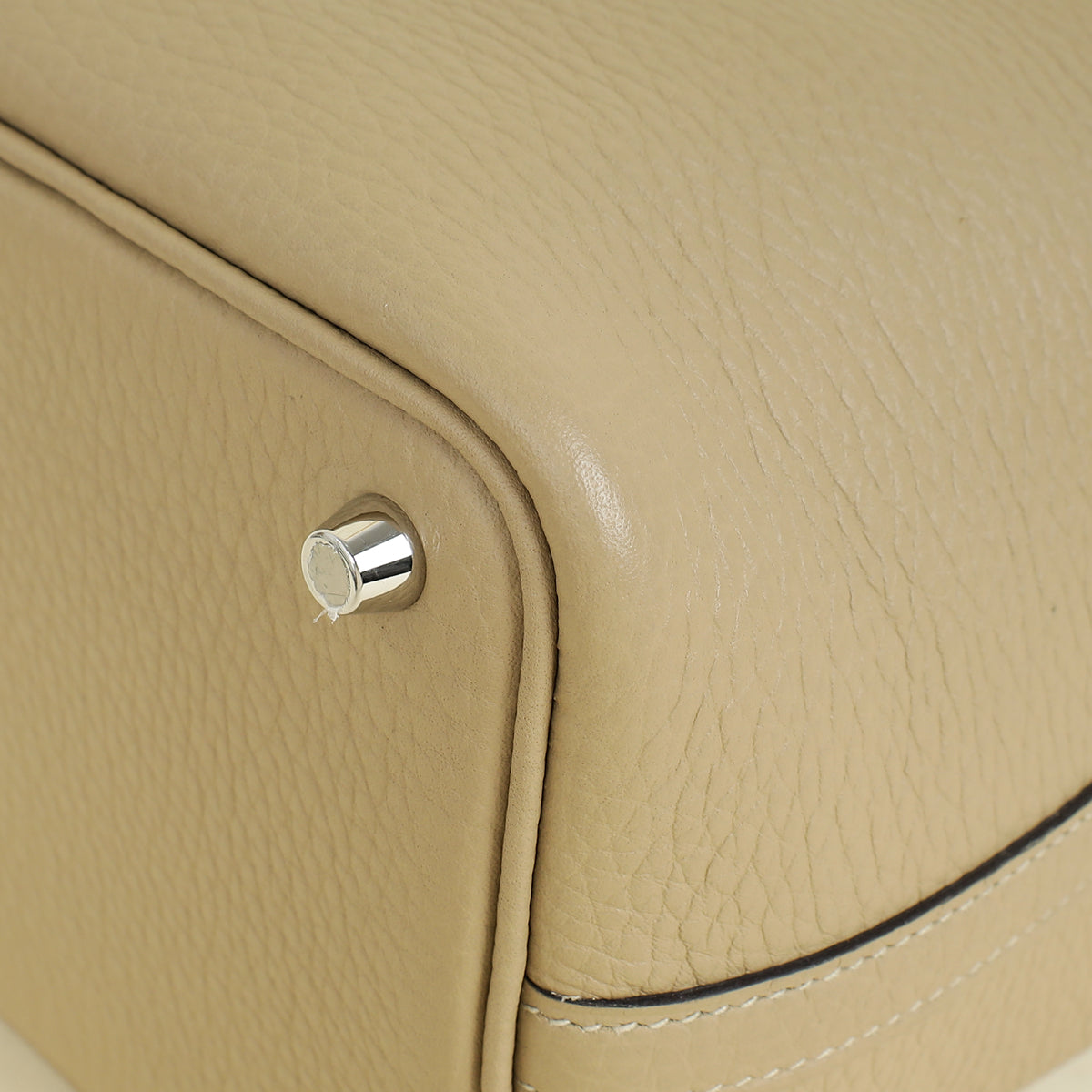 Hermes Beige Marfa Picotin Lock 18 Bag