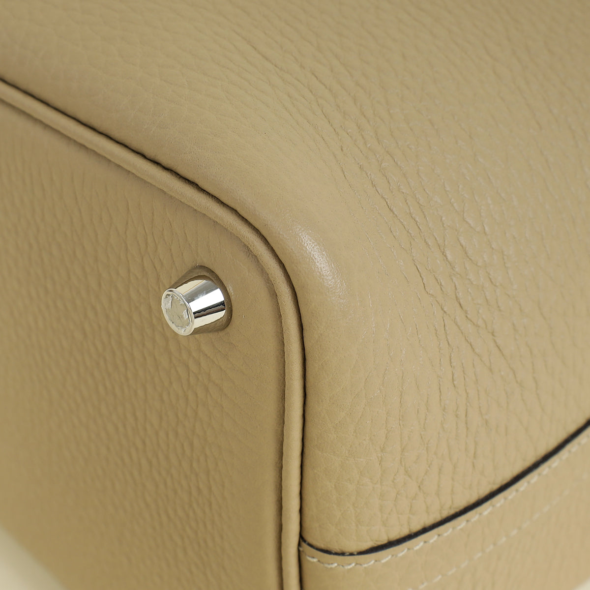 Hermes Beige Marfa Picotin Lock 18 Bag